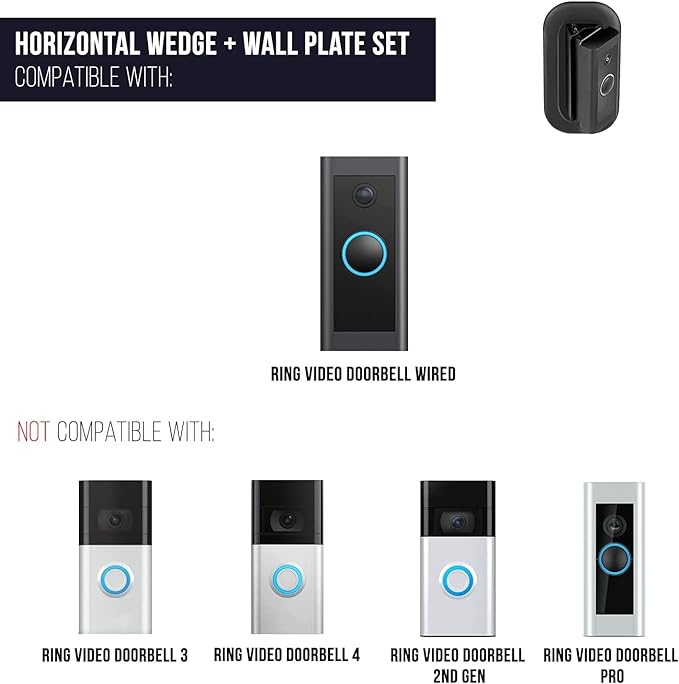 Wasserstein Horizontal Adjustable Angle Mount & Wall Plate - Image 7