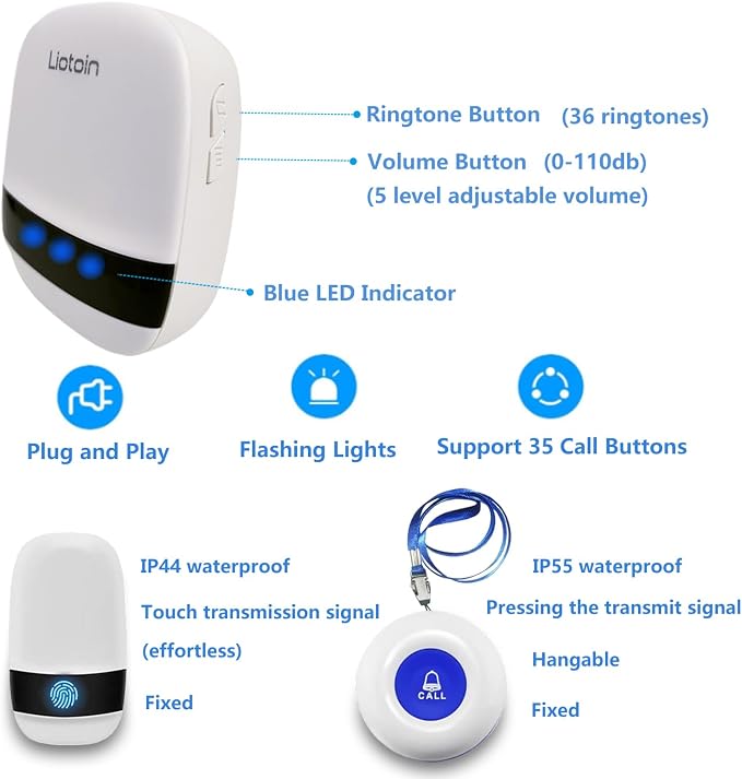 Caregiver Pager Wireless Alert System - Image 3