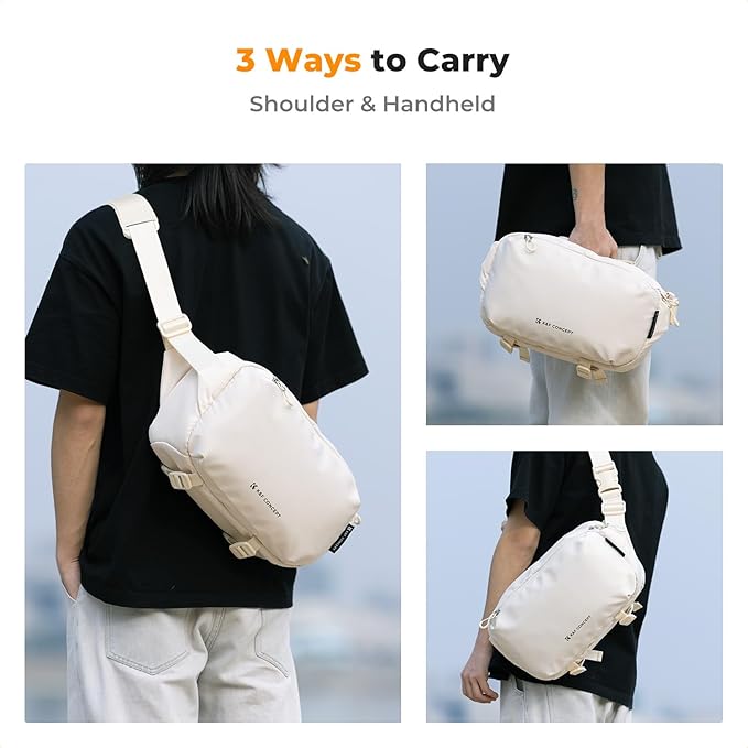 K&F CONCEPT Camera Sling Bag Crossbody Bag Waterproof Camera Shoulder Backpack - Image 6