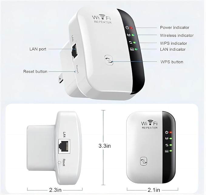 WiFi Extender, WiFi Extenders Signal Booster - Image 2