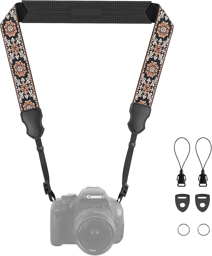 FIEIL Neck Strap Silicone Camera Straps by FIEIL