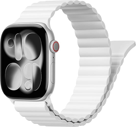 Magnetic Sport Bands for Apple Watch Band 40mm 38mm 41mm 42mm 44mm 45mm 46mm by BXUXOHS
