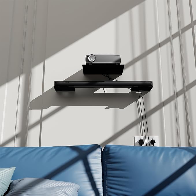 Floating Metal Wall Mount Shelf, Shelf - Image 4