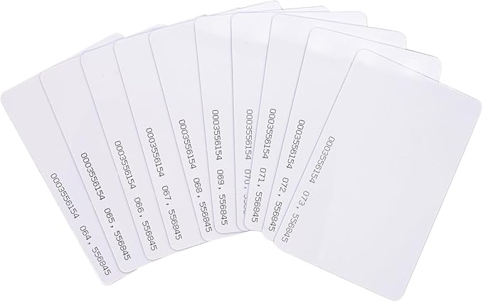 Contactless 125kHz RFID Proximity Cards Smart ID Card 0.8mm Thick by GIALER