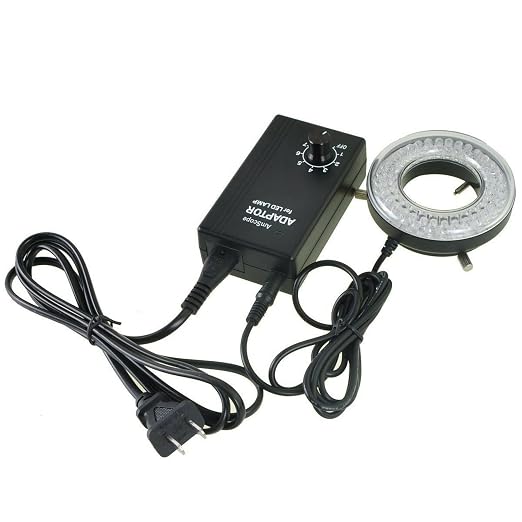 AmScope LED-64-ZK Microscope Ring Light by AmScope
