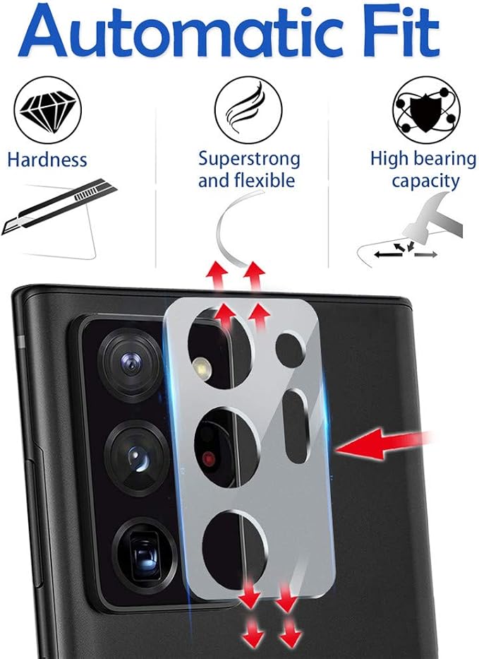 Suoman 3-Pack for Samsung Note 20 Ultra Camera Lens Protector - Image 4
