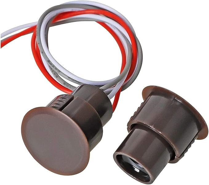 RC-36 NC/NO Magnetic Reed Switch Recessed Wired Door Window Alarm, Magneti Door - Image 5