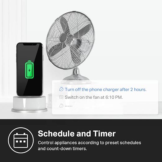 Kasa Matter Smart Plug w/ Energy Monitoring, Compact Design, 15A/1800W Max - Image 7