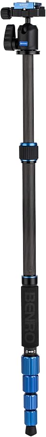 Benro Slim Travel FSL09CN00 Carbon Fiber Tripod Kit – Lightweight 5-Section - Image 8
