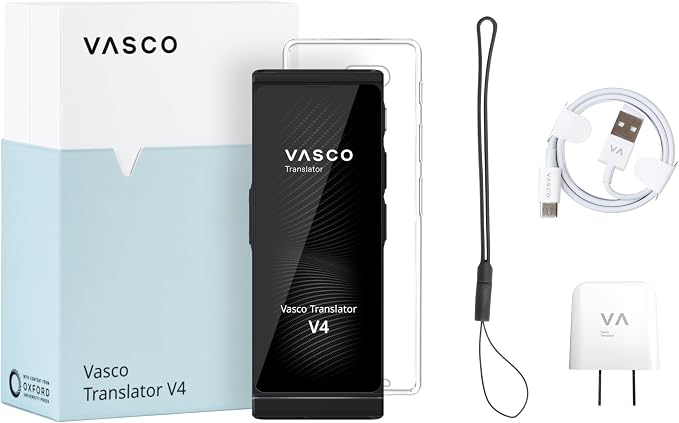 Vasco V4 Language Translator Device | 112 Languages | Free Lifetime Internet in - Image 2