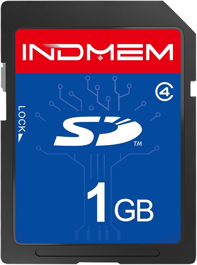 SD Card 1GB Class 4 Flash Memory Cards MLC Stanard Secure Digital Cards Camera by elecacc