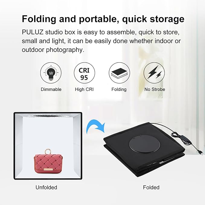 2026 Upgraded Photo Studio Light Box Photography - Image 7