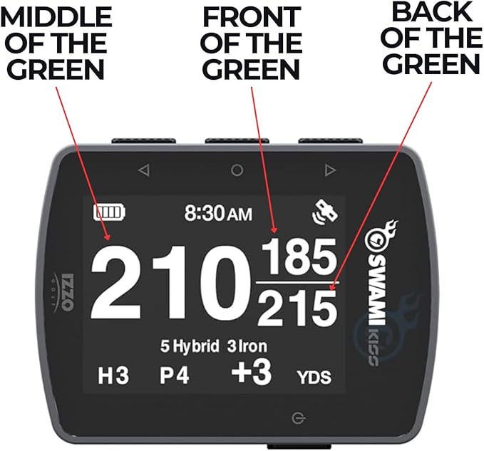 Swami KISS 2.0 Handheld Golf GPS Ragnefinder - Image 5