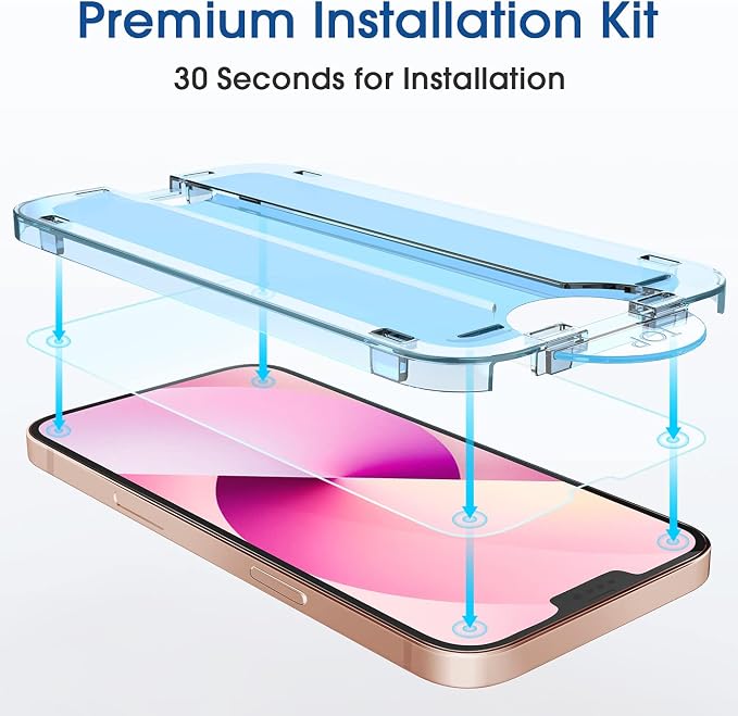 amFilm OneTouch Glass Screen Protector Compatible - Image 2