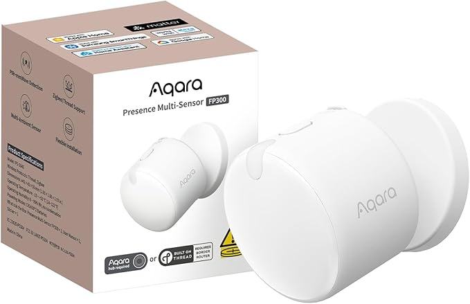 Aqara Presence Sensor FP300 Wireless 5-in-1 Motion Sensor by Aqara
