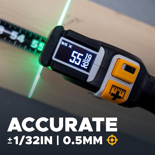 REEKON T1 Tomahawk Digital Tape Measure 25 Ft – Professional Measuring Tool - Image 2