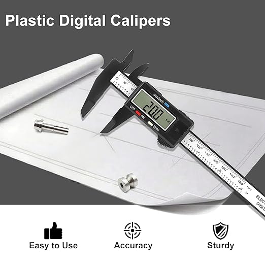Digital Caliper, Sangabery 0-6 inches Caliper - Image 4