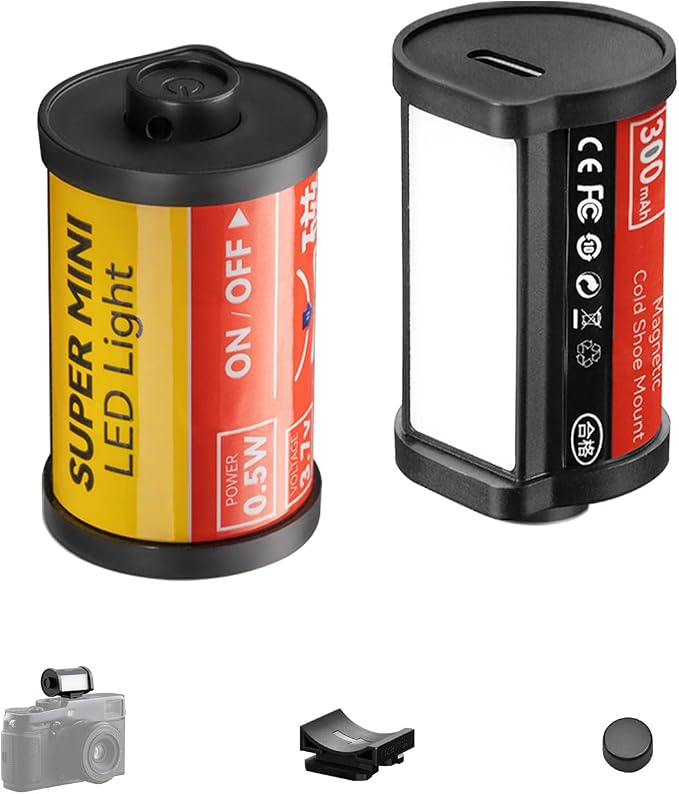 TTArtisan Magnetic Led Light 3 Colors 3000K/4500K/6000K Cold Shoe Lights by TTARTISAN