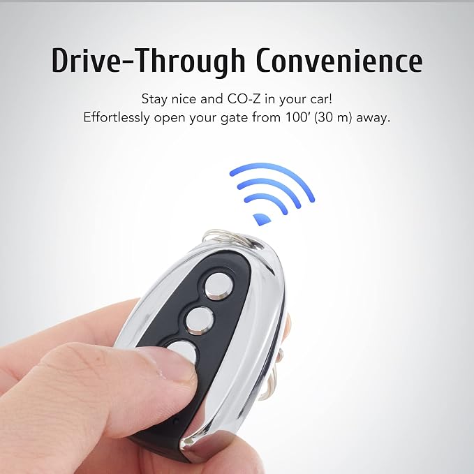 CO-Z Remote Control for Automatic Gate Openers, Electric Smart Gate Opener - Image 2