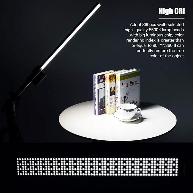 YONGNUO YN360 III YN360III LED Video Light 5600K, Handheld Photography Ice Light - Image 6