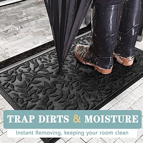 Bulijojo Sturdy Front Entrance Doormats, Durable Heavy Duty Welcome Mat - Image 4