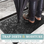 Bulijojo Sturdy Front Entrance Doormats, Durable Heavy Duty Welcome Mat - Image 4