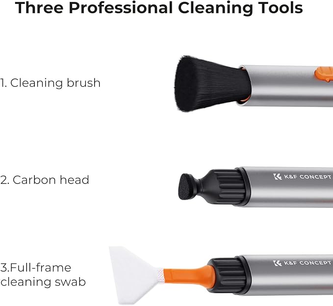 K&F CONCEPT Camera Cleaning Kit, 6 in 1 - Image 3