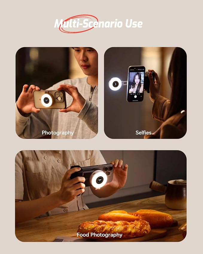 Magnetic Portable Selfie Light for iPhone - Image 6
