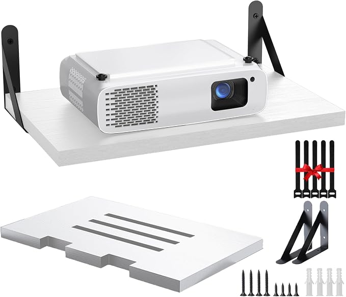 DAWASAPAT Projector Shelf/Modem Shelf/Router Shelf/Cable Box Wall Mount/Router - Image 8