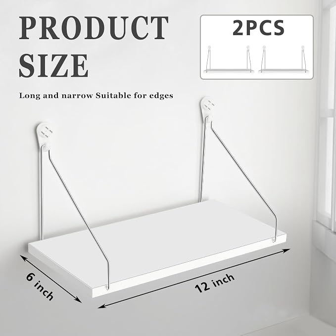 CroBlissful 2 Pcs Projector Shelf - Image 2