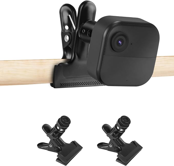 ALERTCAM 2Pack Clip Clamp Mount by ALERTCAM