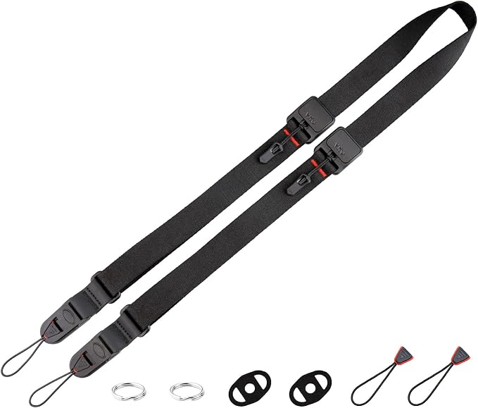 VKO Camera Strap, Quick Release Crossbody Adjust Neck Shoulder Strap by VKO