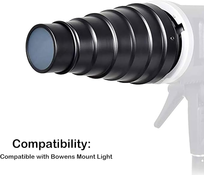 Metal Conical Studio Snoot Kit - Image 5