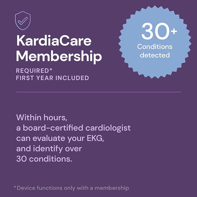KardiaMobile 6L Max EKG Monitor, Includes One-Year KardiaCare Membership - Image 5