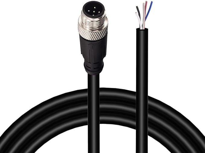 M12 Sensor Connector Aviation Cable by Lonlonty