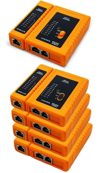 iMBAPrice NT-468 Network LAN Cable Tester, 5 Pack | RJ45, UTP Wire Continuity by iMBAPrice
