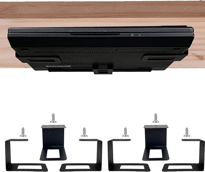 Pmsanzay Laptop Under Desk Organizer Rack, Holder by Pmsanzay