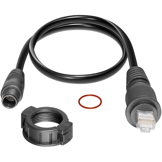 010-12531-01 Marine Network Adapter Cable, Small Female to Large Male Connector - Image 3