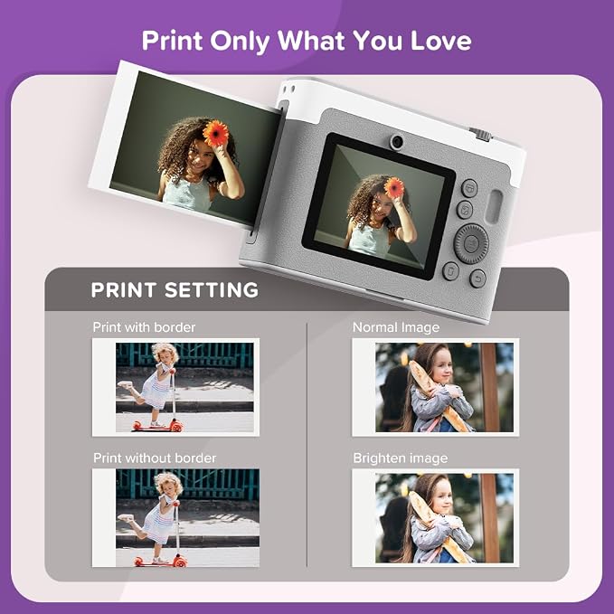 myFirst Camera Insta Lux Instant Print Camera, Real High-Definition Color Prints - Image 3