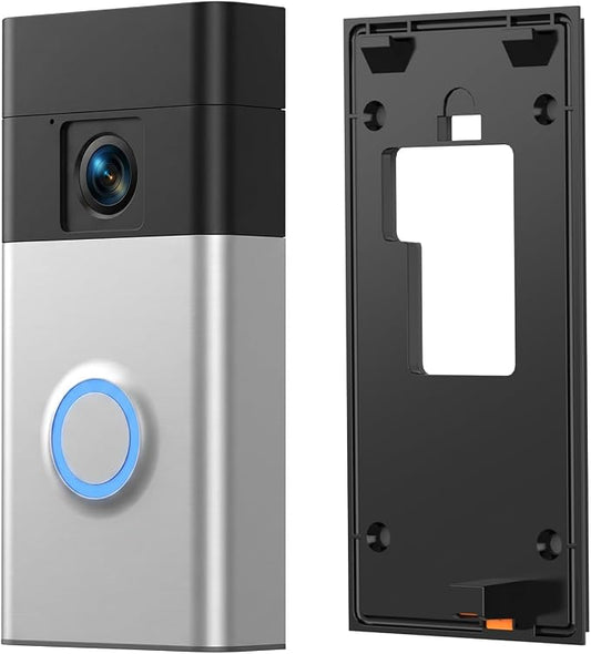 No Drilling Doorbell Mount for Ring Battery Doorbell, Adhesive Camera Door by ALERTCAM