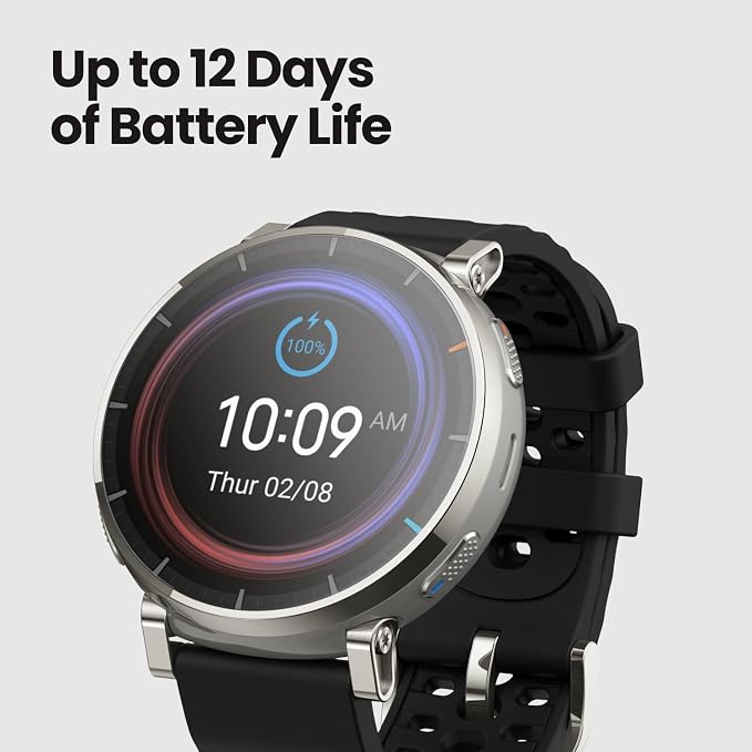 Amazfit Active 3 Premium GPS Running Smart Watch, 1.32" AMOLED Sapphire Display - Image 6
