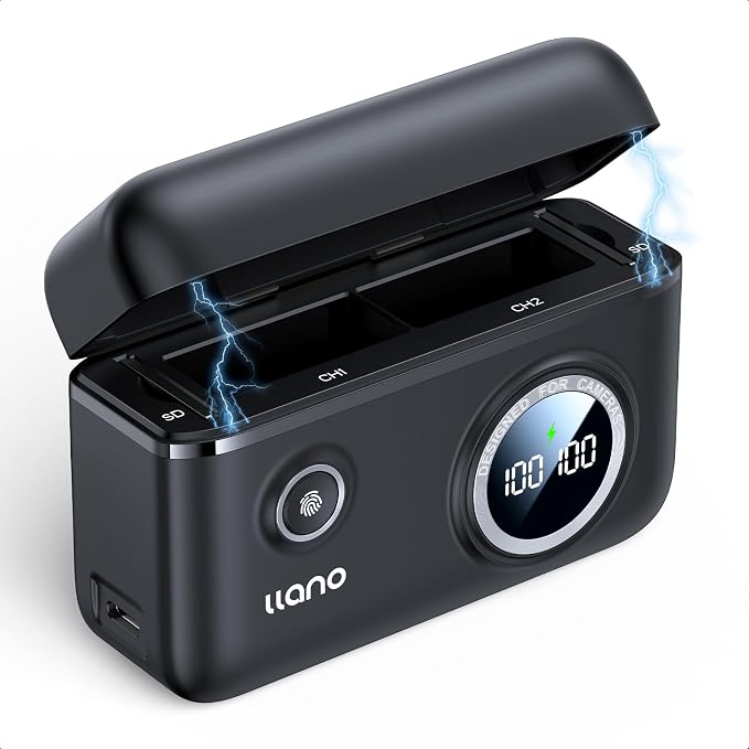 llano NP-W126s Camera Battery 18W Fast Dual USB C Charger, Compatible by TheHorizonofPossibility