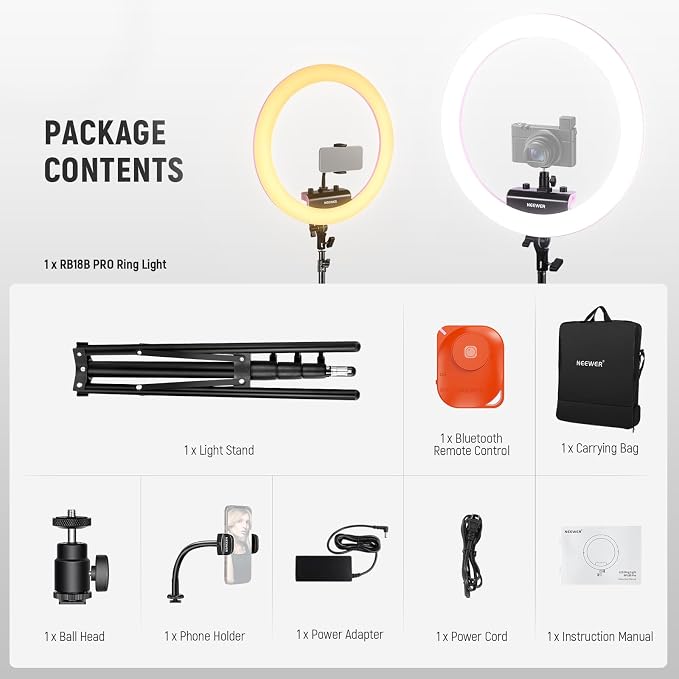 NEEWER Professional Ring Light - Image 9