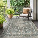 GENIMO 5x8 Outdoor Rug, Washable - Image 4