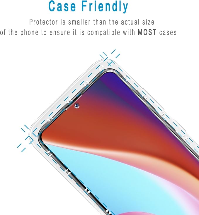 2 Pack Screen Protector for Samsung Galaxy S23 FE Tempered Glass - Image 6
