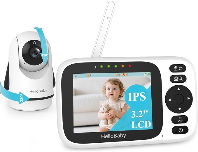 HelloBaby Monitor No WiFi Video Baby Monitor by HelloBaby