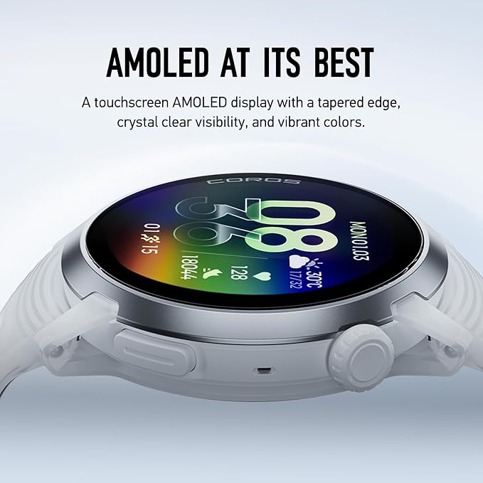 COROS PACE 4 Ultralight Sport GPS Watch, 1.2" AMOLED Touchscreen, 19 Days of - Image 2
