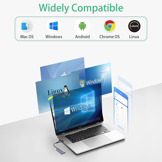 Memory Stick Pro Duo Adapter - 4 in 1 SD/TF/MS/XD Card Reader - Image 6