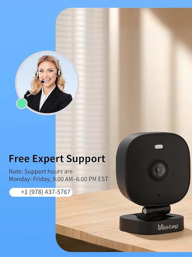VIMTAG 2.5K Security Camera Indoor/Outdoor, Cameras - Image 8