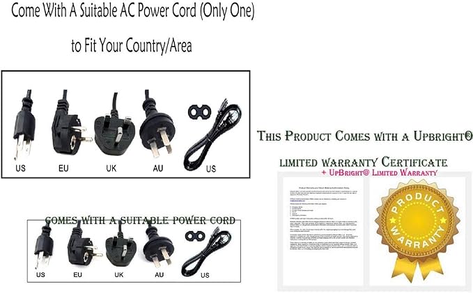 UpBright 4-Pin 48V AC/DC Adapter Compatible - Image 4